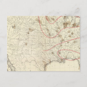 Carte Postale Baromètre américain