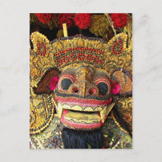 Carte Postale Barong balinais 2