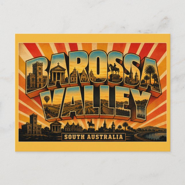 Carte Postale Barossa Valley Australie-Méridionale Monuments His (Devant)