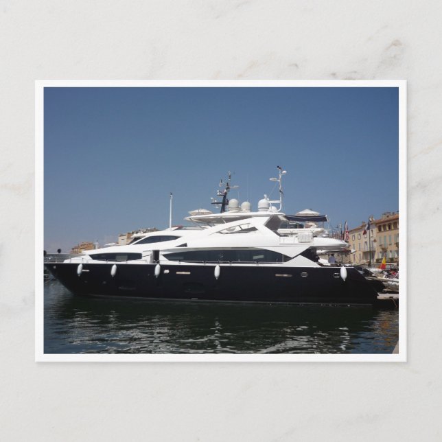 Carte Postale barques saint tropez maxi (Devant)