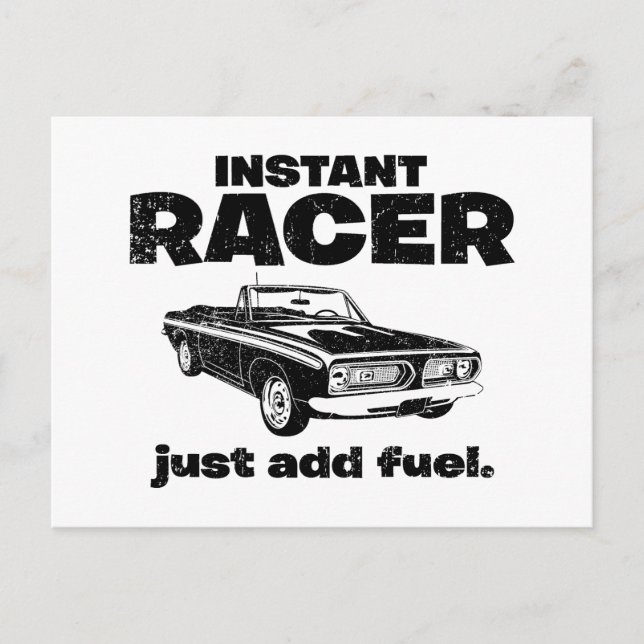 Carte Postale Barracuda de Plymouth 1967 (Devant)