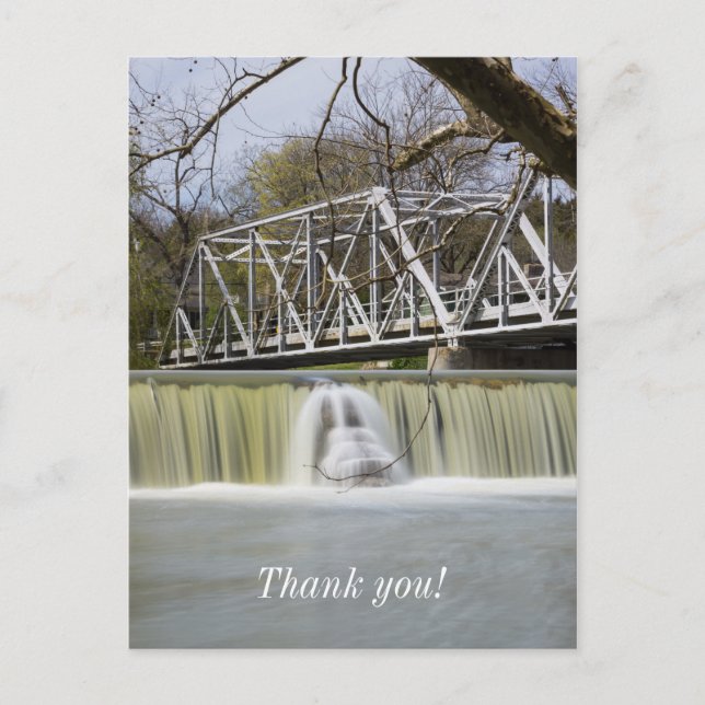 Carte Postale Barrage de Finley après la pluie (Devant)