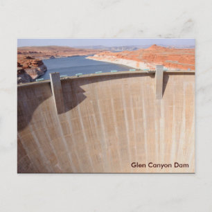 Carte Postale Barrage de Glen Canyon et lac Powell