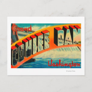 Carte Postale Barrage de Grand Coulee, Washington