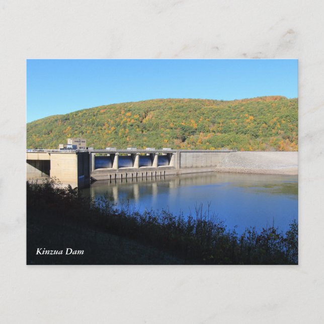 Carte Postale Barrage de Kinzua (Devant)