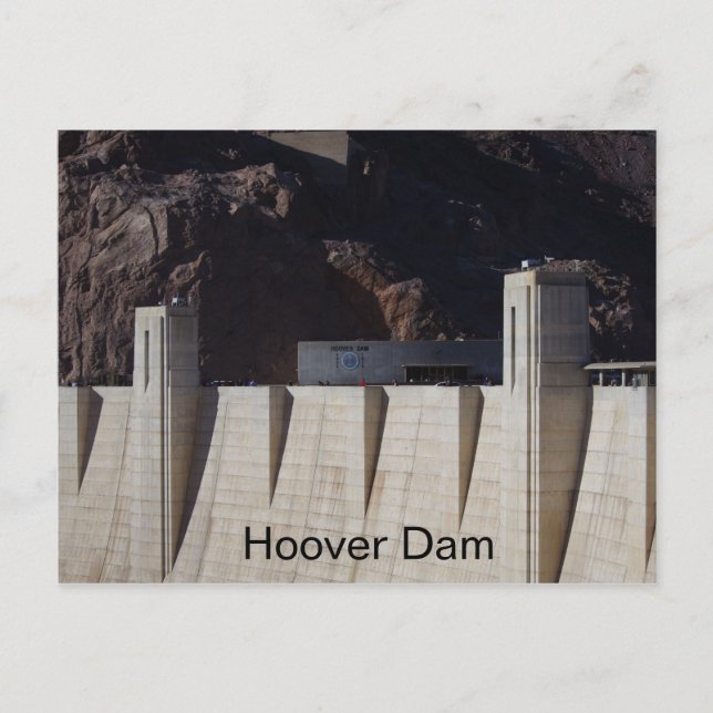 Carte Postale Barrage Hoover (Devant)