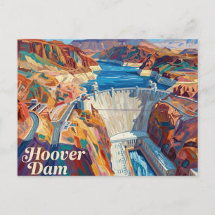 Carte Postale Barrage Hoover Nevada