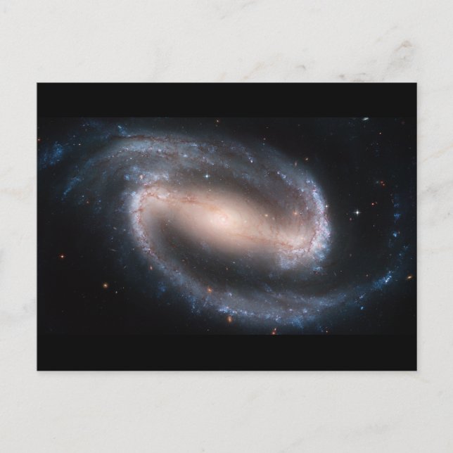Carte Postale Barred spiral galaxy NGC 1300 (Devant)