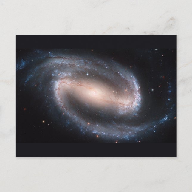 Carte Postale Barred Spiral Galaxy NGC 1300. Original de la NASA (Devant)