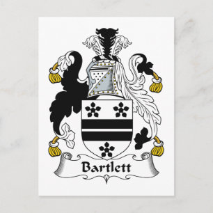 Carte Postale Bartlett Family Crest