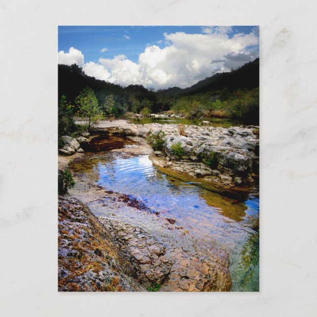 Carte Postale Barton Creek 7- Austin Texas (Devant)