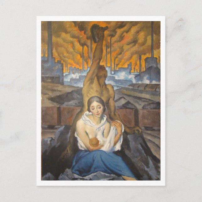 Carte Postale Bartos Bretislav, Terre Noire, 1920 (Devant)