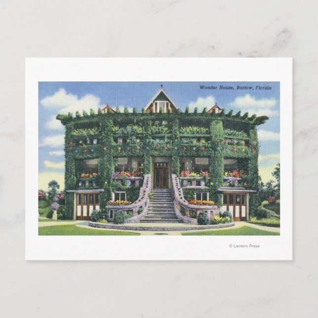 Carte Postale Bartow, Floride - Vue frontale de la Merveilleuse (Devant)