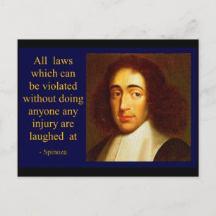 Carte Postale Baruch Spinoza