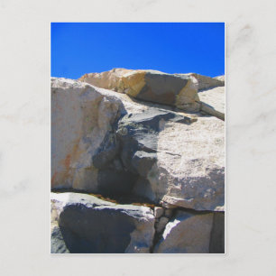 Carte Postale Basalt Rock Dike Geology