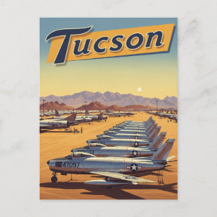 Carte Postale Base aérienne Davis-Monthan Tuscon Arizona Travel