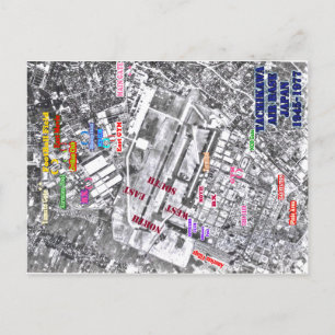 Carte Postale base aérienne tachikawa japon 1945-1977