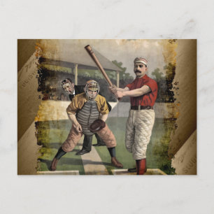 Carte Postale Base-ball:Vintage