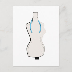 Carte Postale Base de Mannequin