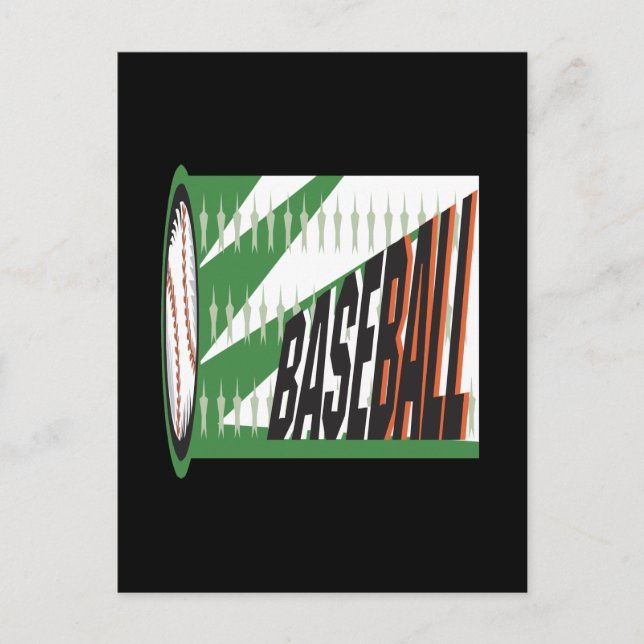 Carte Postale Baseball (Devant)