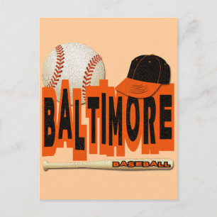 CARTE POSTALE BASEBALL BALTIMORE