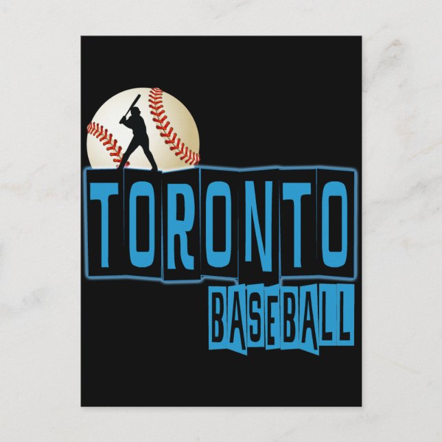 CARTE POSTALE BASEBALL DE TORONTO (Devant)