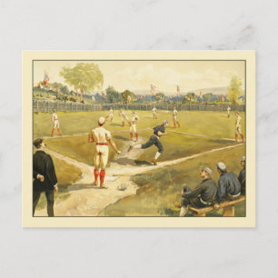 Carte Postale Baseball par Henry Sandham