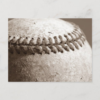 Carte Postale Baseball Sépia
