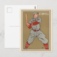 Baseball vintage Cornell Sports d'athlétisme Ivy L