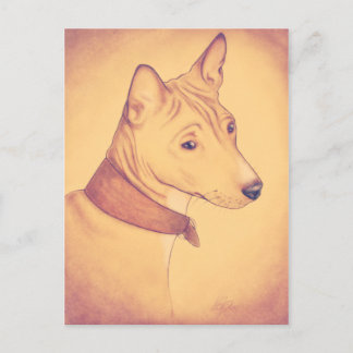 Carte postale Basenji