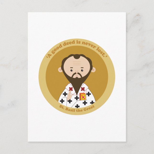 Carte Postale Basil le Grand (Devant)