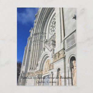 Carte Postale Basilica of Sainte Anne de Beaupre, Québec, Canada