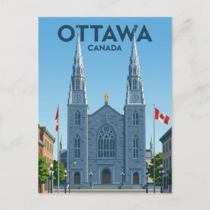Carte Postale Basilique-cathédrale Notre-Dame du Canada