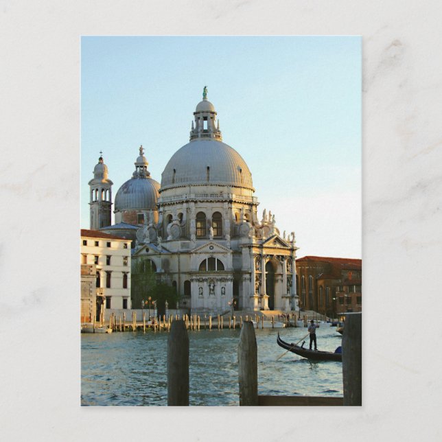 Carte Postale Basilique de Père Noël Maria della Salute (Devant)