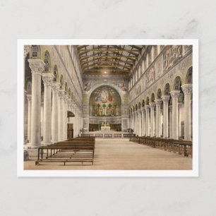Carte Postale Basilique de Saint-Boniface, Munich, Bavière, Alle