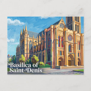Carte Postale Basilique de Saint-Denis France