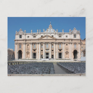 Carte Postale Basilique de San Pietro, Cité du Vatican, Rome, It