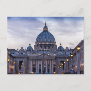 Carte Postale Basilique de San Pietro, Rome (Italie)