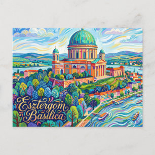 Carte Postale Basilique d'Esztergom Hongrie