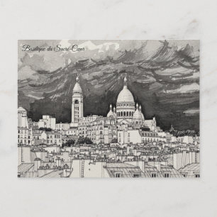 Carte Postale Basilique du Sacré-Cœur
