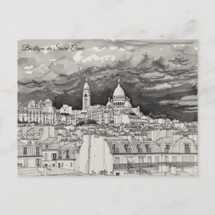 Carte Postale Basilique du Sacré-Cœur