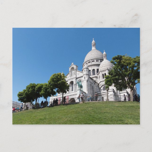 Carte Postale Basilique du Sacré-Coeur, Montmartre, Paris (Devant)