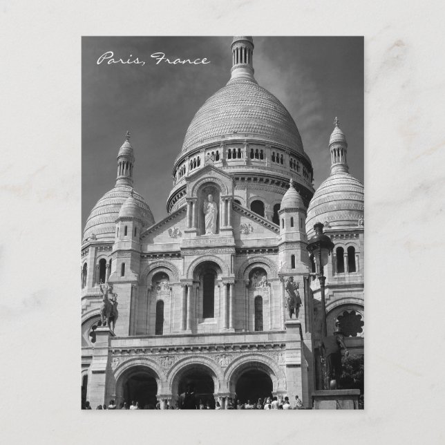 Carte Postale Basilique du Sacré-Coeur Paris France (Devant)