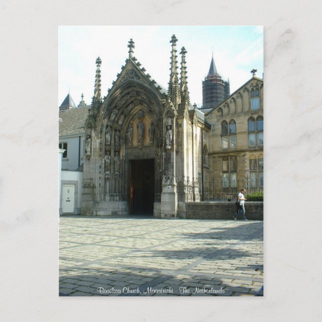 Carte Postale Basilique, Maastricht - La Neth... (Devant)