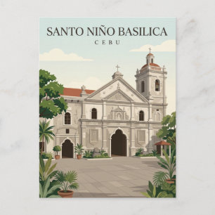Carte Postale Basilique Minore del Santo Niño Philippines