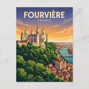 Carte Postale Basilique Notre-Dame de Fourvière France