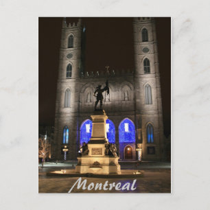 Carte Postale Basilique Notre-Dame de Montréal