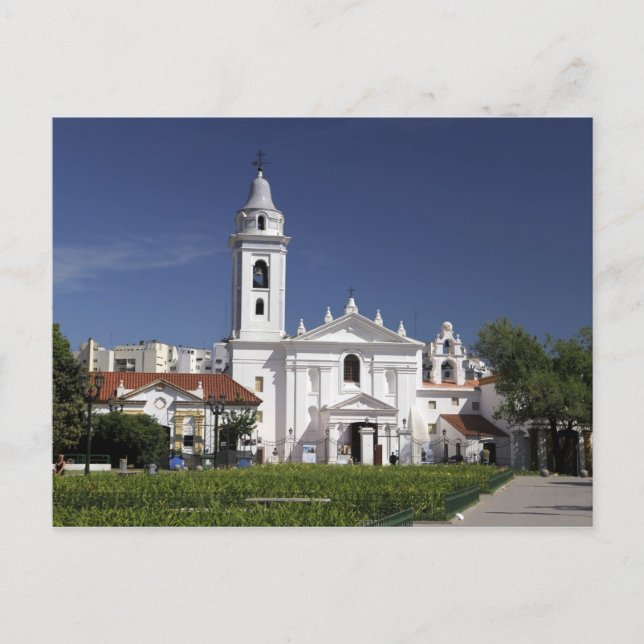 Carte Postale Basilique Nuestra Senora del Pilar à Recoleta (Devant)