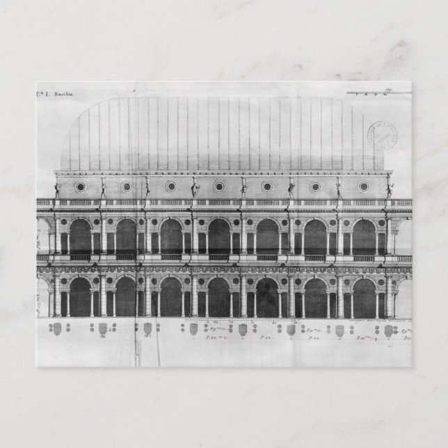 Carte Postale Basilique Palladiana à Vicence (Devant)