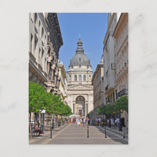 Carte Postale Basilique Saint Etienne à Budapest Hongrie